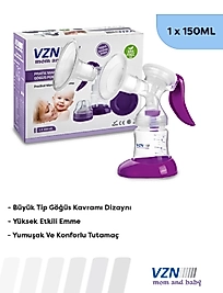 VZN RBX-8012 Manuel Göğüs Süt Pompası | Konforlu ve Hijyenik