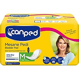Canped Kadın Mesane Pedi Medium | 12’li Paket Konforlu Kullanım
