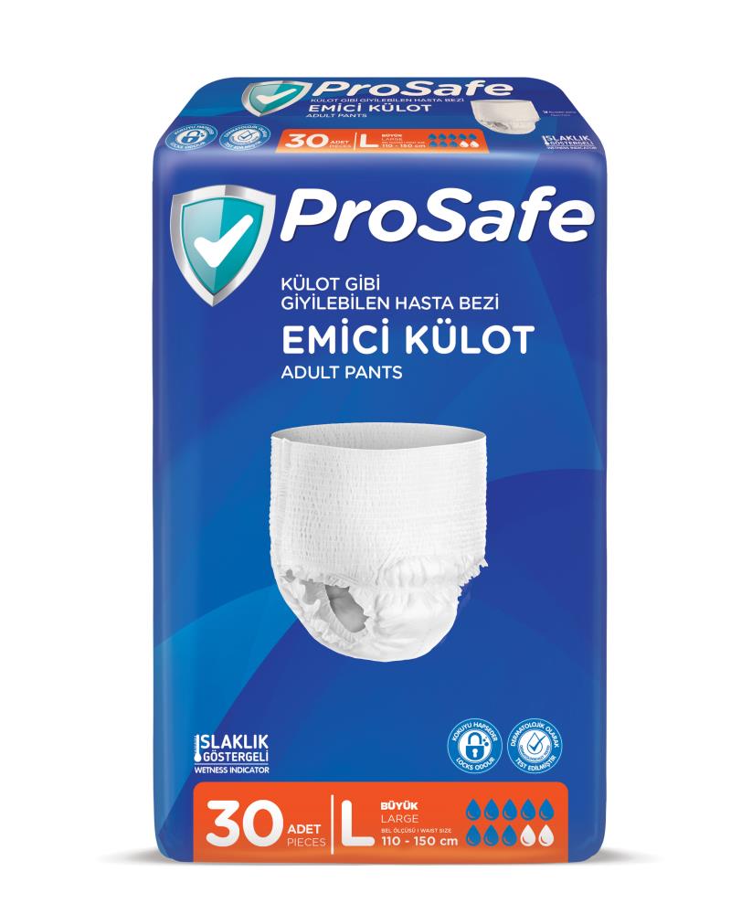 Prosafe Emici Külot Hasta Bezi Large | 30’lu Paket