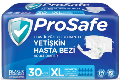 Prosafe Hasta Alt Bezi XLarge | 30’lu Paket Konforlu Kullanım