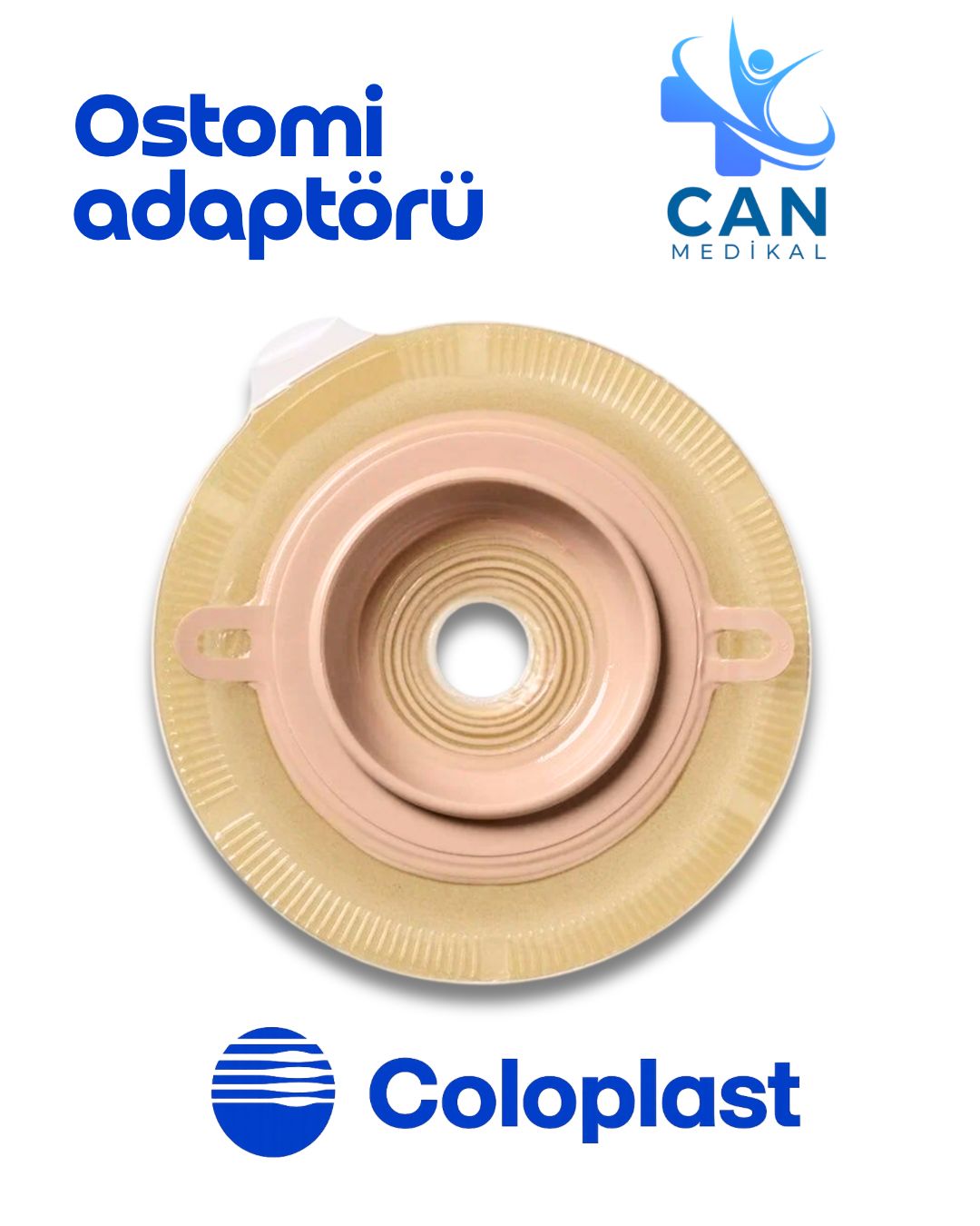 Coloplast Ostomi Adaptör Taban Plakası | 60MM 5'li Kutu Konveks 17750