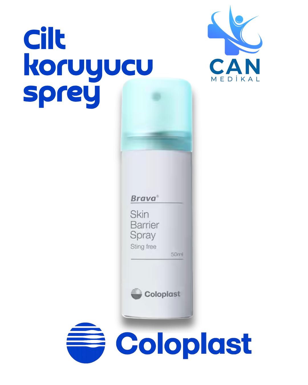 Coloplast Brava Cilt Koruyucu Sprey | 50ML Hassas Bakım