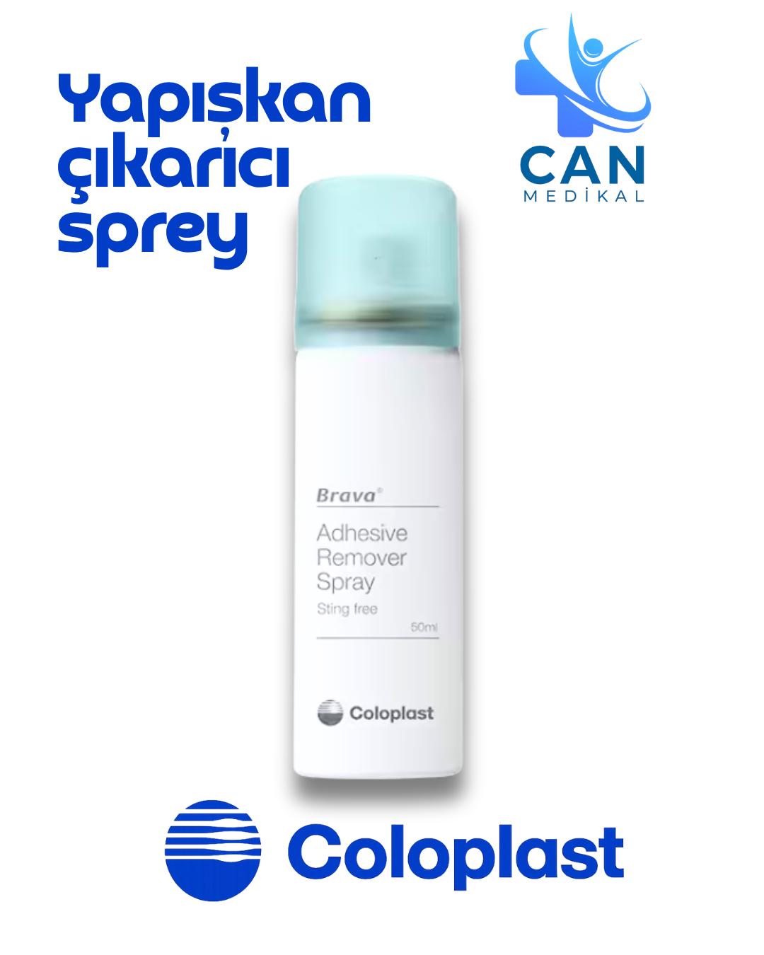 Coloplast Brava Yapışkan Çıkarıcı Sprey | 50ML Hızlı & Nazik