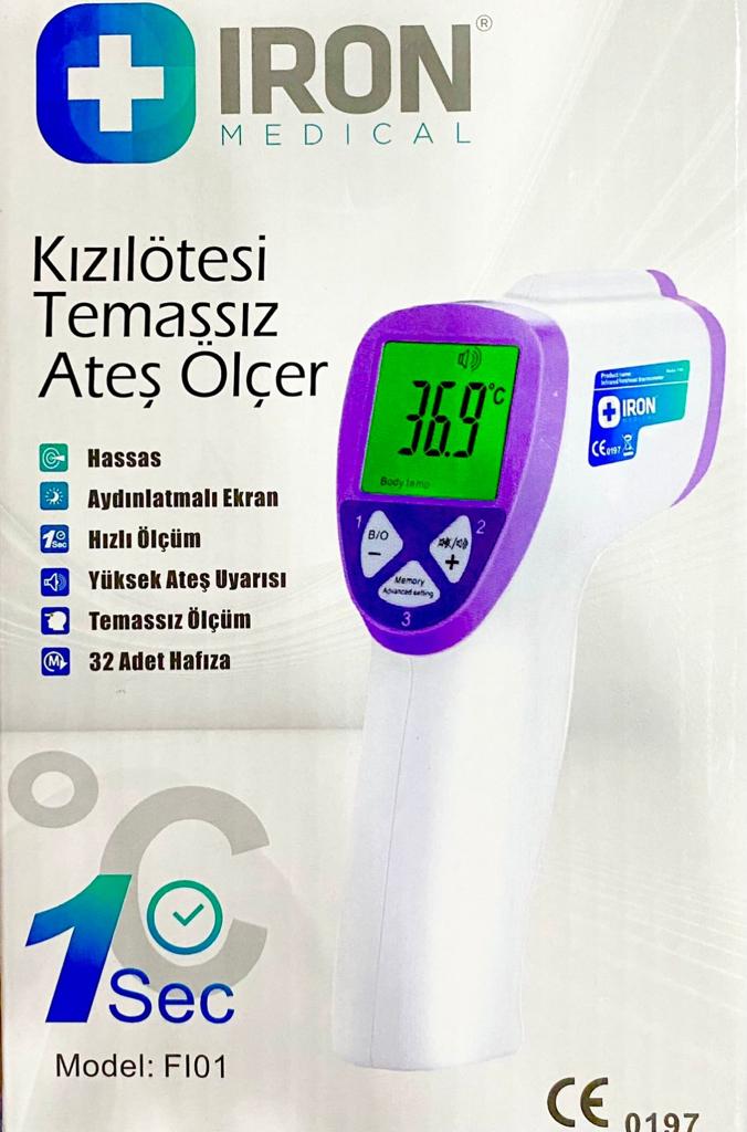 İron FI01 Temassız Ateş Ölçer | Hızlı ve Hassas Ölçüm