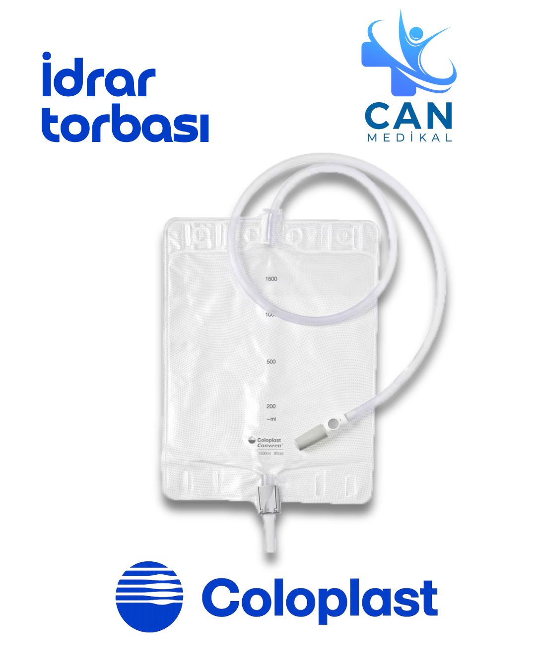Coloplast Conveen 1500ml Standart İdrar Torbası | Güvenli & Hijyenik